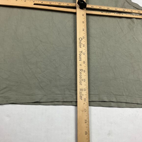 Madewell Sleeveless Soft Jersey Tank Top Olive Green Casual Neutral Shirt XXL - Picture 6 of 10